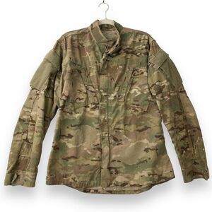 US Military Army Combat Uniform ACU Coat Shirt Jacket M FR MultiCam Camo OEF-CP